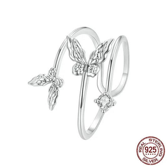 Butterfly Ring
925 Sterling Silver