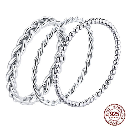 Band Stackable Ring
925 Sterling Silver